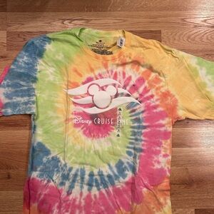 Disney Tie-Dye T-Shirt with Logo